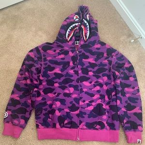 BAPE HOODIE (PURPLE)